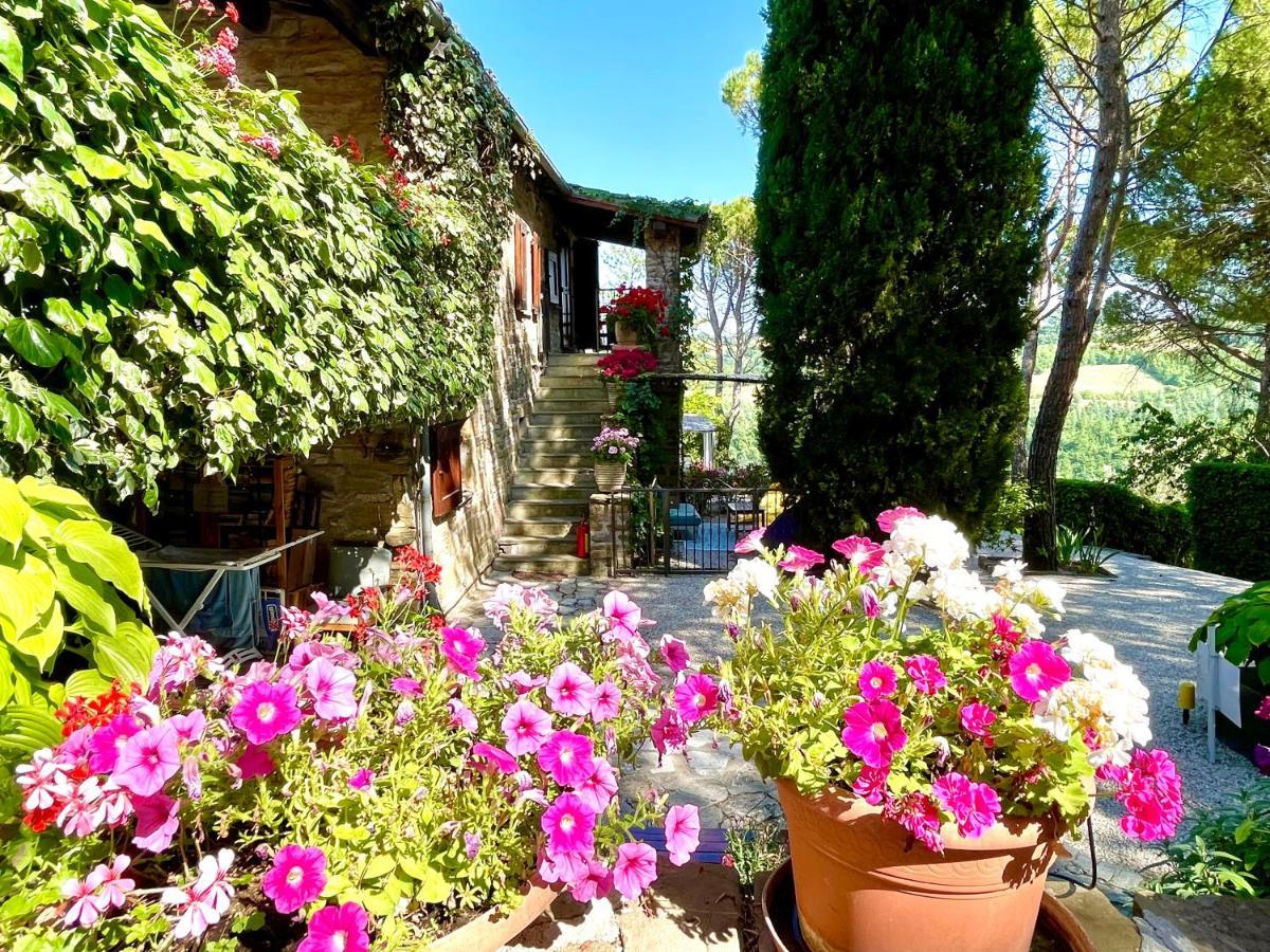 La Panoramica Gubbio - Maison De Charme - Casette E Appartamenti Self Catering Per Vacanze Meravigliose! Luaran gambar